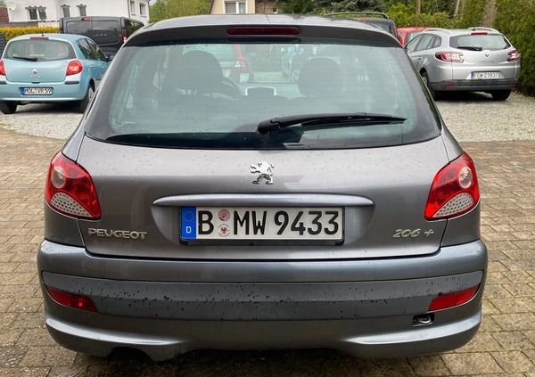 Peugeot 206 plus cena 9000 przebieg: 156000, rok produkcji 2010 z Nowy Targ małe 191